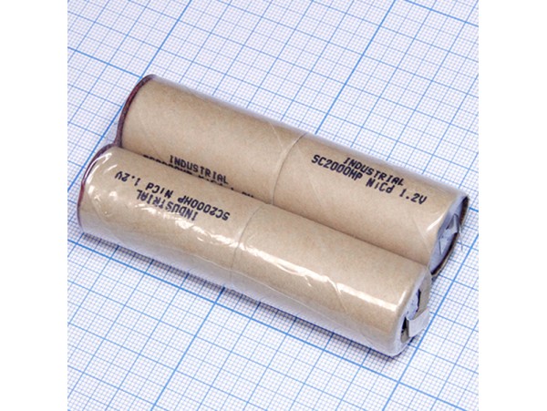 Аккумулятор 4,8V Секция (4*d=23;h=42) NICd