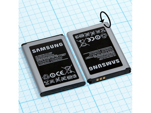 SAM C3752 акк. 3,7V 900mAh EB483450VU