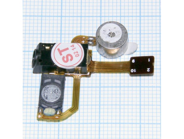 SAM S5560 шлейф, динамик, аудио разъем, вибро