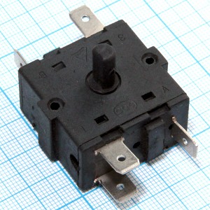Перекл. 3-х позиционный 5-конт. 250V/15A
