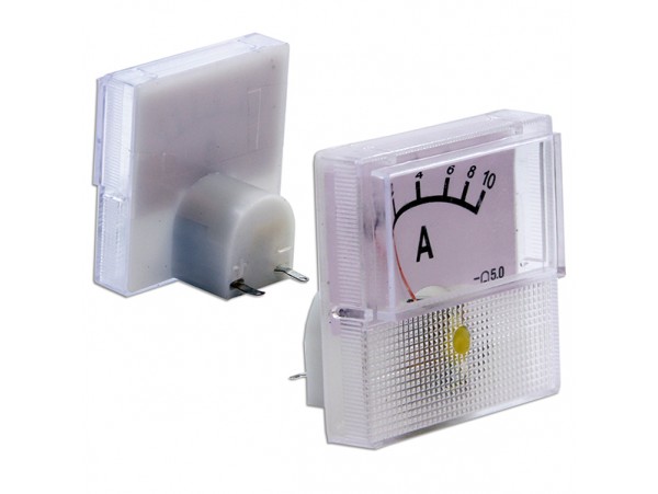 91C16 (0-10A) DC амперметр 40х40