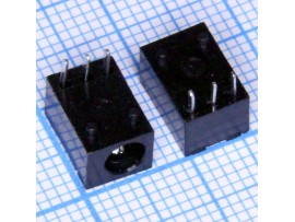 DJK-07D гнездо DC 1,3/3,5 на плату