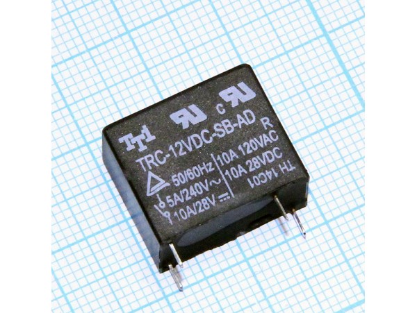 Реле 12VDC TRC-12VDC-SB-AD-R 10A/240VAC
