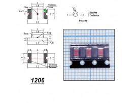 Чип LED кр. 1206 KP-3216ID