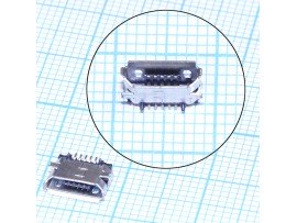 Micro USB 5pin 5S2 Гн. на плату