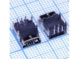 Mini USB 5 pin 5FD2A Гн. на плату