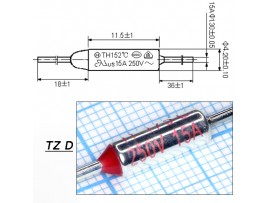 TZ D-175-15A Термопредохранитель