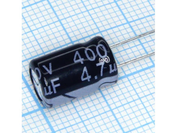 Конд.4,7/400V 0812 +105°C CD263