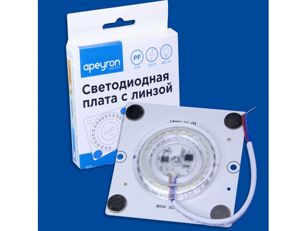 Модуль led 12W 230V 6500k 960Lm холодный белый APEYRON