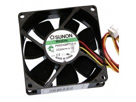 Вентилятор 24V/0,17A 80х80х25 PMD2408PTV2-A