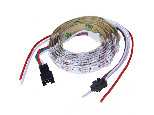Лента SPI 5V 18W/m 60 led/m 5050 RGB WS2812B IP20