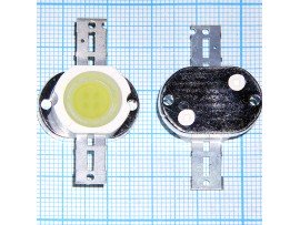 LED 5W 6.5V 320-350LM 6000-6500K White с радиатором