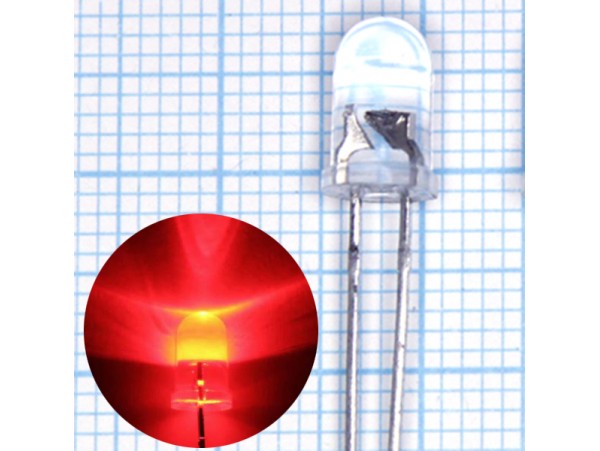 КИПМ31М20-К4-П6 (d=5; кр 700 мКд) LED