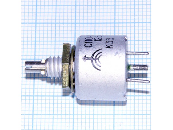 Рез. СПО-0,5-330 Ом, вал 2-12,5