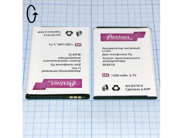 FLY BL6410 Аккумулятор Li-lon аналог
