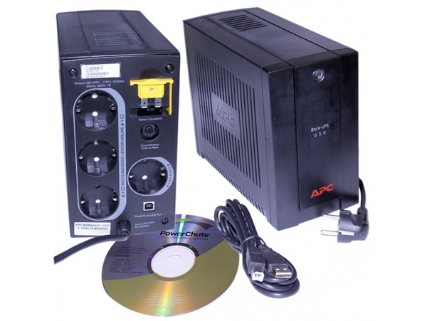 ИБП APC Back-UPS BC650-RS 220V/650VA