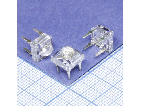 LED DFL-7605UBC4 синий 3,5Lm 7.6х7.6