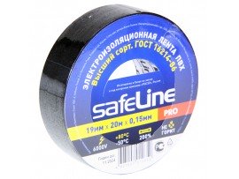 Изолента Safeline 19/20 черная