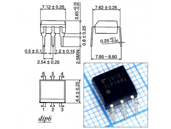 TLP748J оптопара