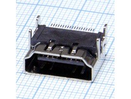 HDMI розетка на плату 19F