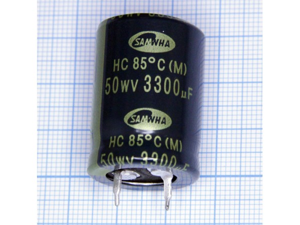 Конд.3300/50V 2230 HC +85°C