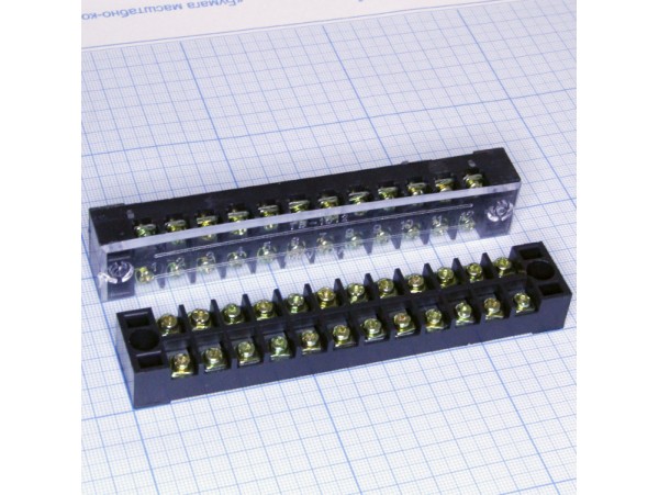 TB-1512 клеммник 12к. 15A 600V