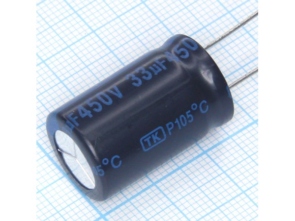 Конд.33/450V 1625 +105°С TK Jamicon