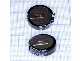 Ионистор 2,0F/5,5V 5R5D20F180H