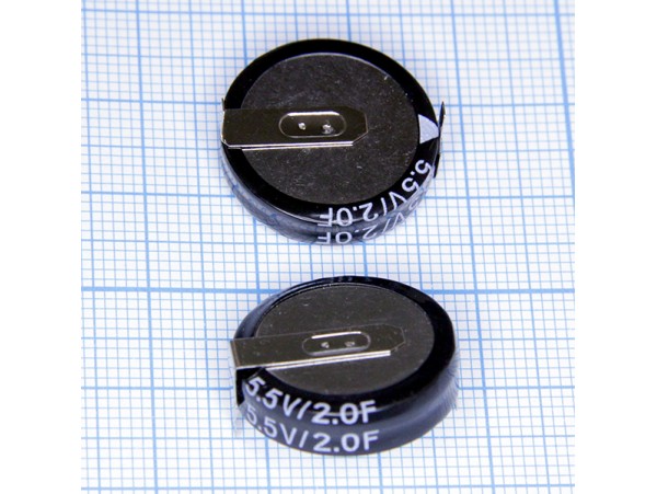 Ионистор 2,0F/5,5V 5R5D20F180H
