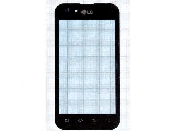 LG P970 тачскрин чёрный