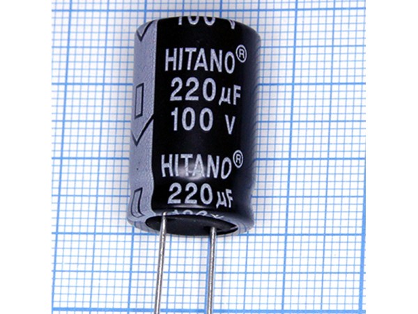 Конд.220/100V 1626 +105°C EHR