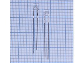 LED DFL-1304URC светодиод красный 1x3x4мм 1000mcd