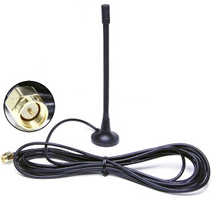 Антенна WiFi 2,4ГГц BY-2400-03 SMA-M 3м