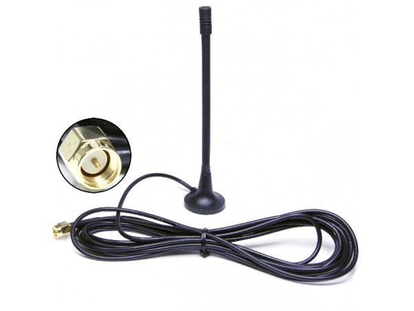 Антенна WiFi 2,4ГГц BY-2400-03 SMA-M 3м