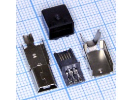 Mini USB Шт.USB/M-SP-1 на кабель 5pin