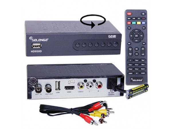 Selenga HD950D ресивер эфирный DVB-T2/C
