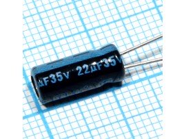 Конд.22/35V 0511 +105°C TK Jamicon