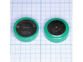 Аккумулятор 330H 1,2 V/330 mAh, NIMH (25.2x8.8mm)