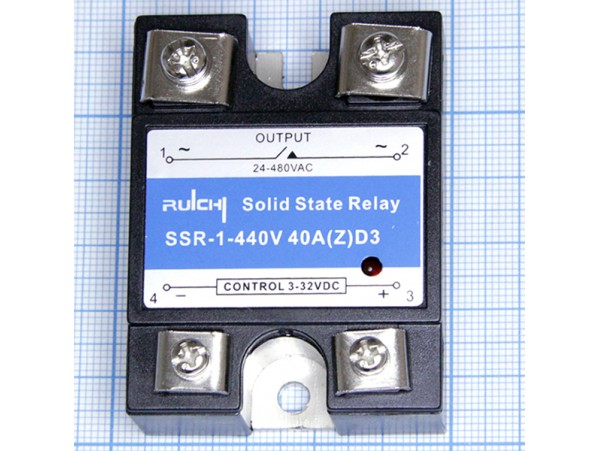 SSR-1 440V 40A (Z)D3 (3-32V) реле