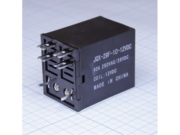 Реле 12VDC WJ172-1A-12V (JQX-29F) 1A 50A/250VAC