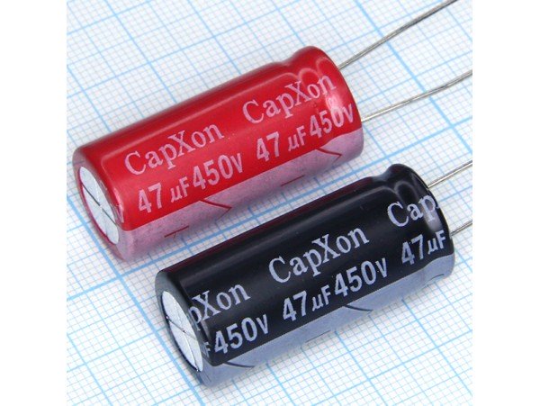 Конд.47/450V 1636 +105°C KM CapXon