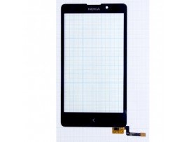 Nokia XL Dual (RM-1030) тачскрин черный