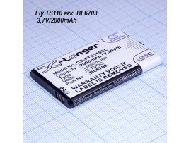 Fly TS110 акк. BL6703, 3,7V/2000mAh