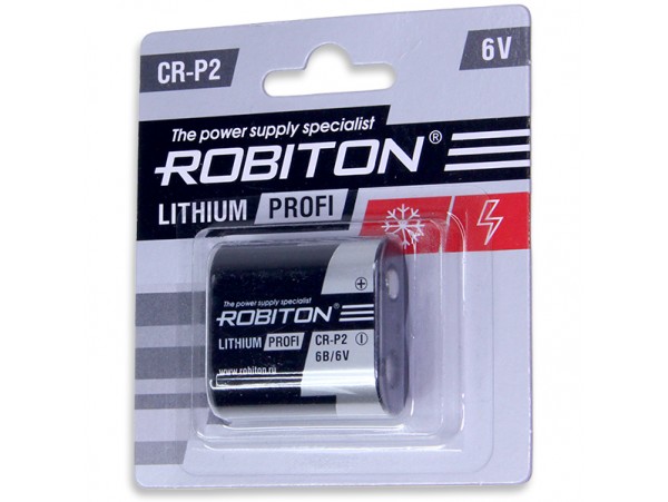 Батарея 6V CR-P2 Lithium Robiton
