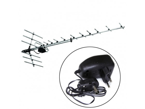 Антенна DVB-T Дельта Н1181А с БП уличная активная