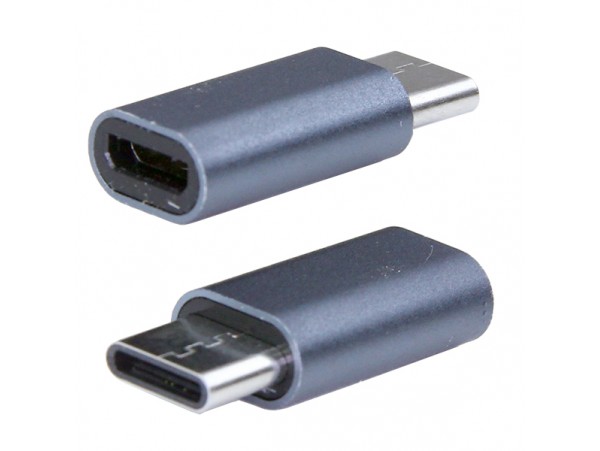 Переходник Type-C штекер на micro-USB гнездо