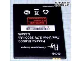 FLY BL8009 акк. 3,7V/1800 mAh