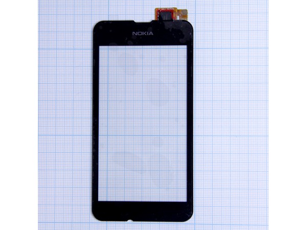 Nokia Lumia 530 тачскрин (черный)