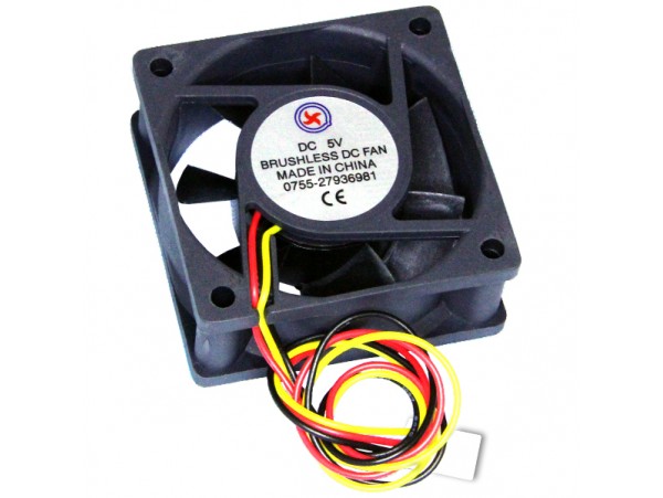 Вентилятор 5V0,23A 60x60x25, 3pin