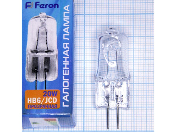 Лампа 220V 20W G4 HAL